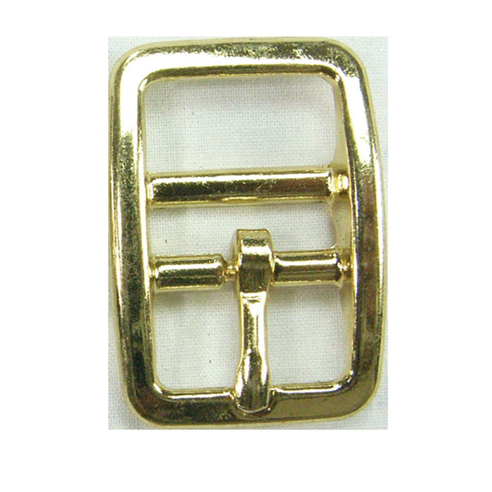 #K9 Zinc Brass Plate Round Buckle 1"