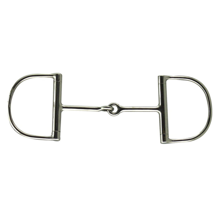 Stainless Steel Dee Large Light Mouth Snaffle Bit