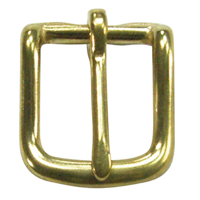 #12 Solid Brass Buckle 1-1/4" with 4.6mm Tongue