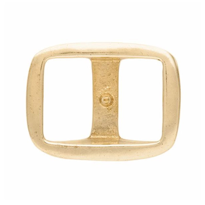 #545 Solid Brass Conway Buckle 5/8"