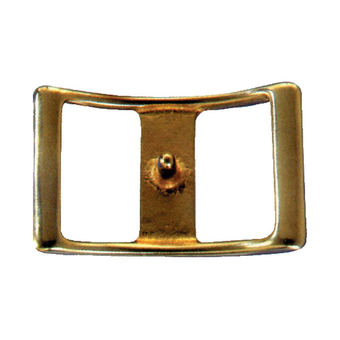 Solid Brass Conway Buckle 1-1/8"