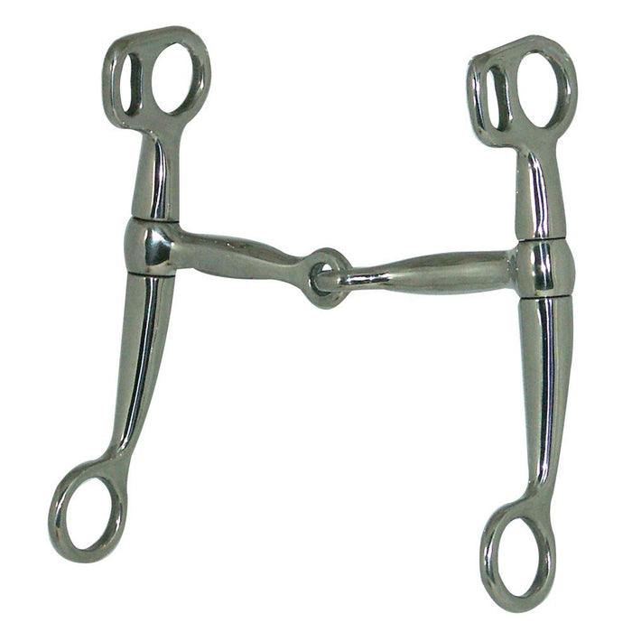 Coronet Tom Thumb Western Jointed Mouth Snaffle Bit