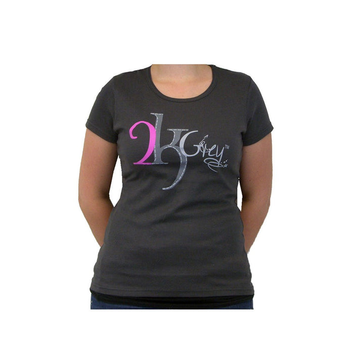 2KGrey Ladies Logo T-Shirt