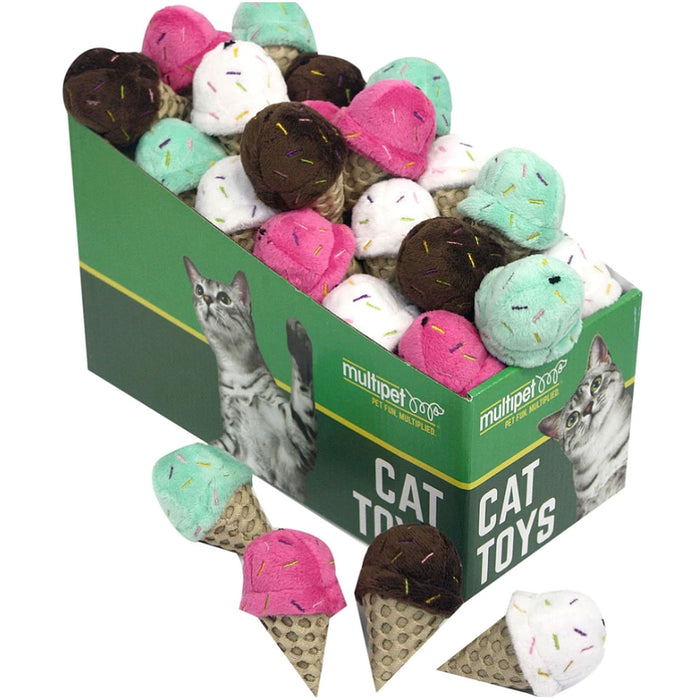 Multipet Ice Cream Cone with Catnip