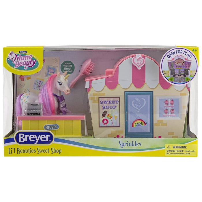 Breyer Li'l Beauties Playset Sprinkles Sweet Shop 7432
