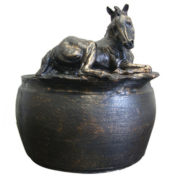 Lying Foal Bowl Sculpture FOB