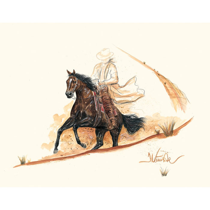 El Paso (Western Horse) Horse 19.75" X 27.5" Print