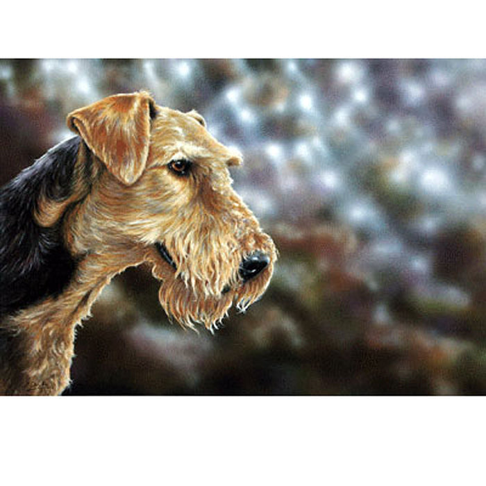 Airedale Terrier Art By Paul Doyle Print