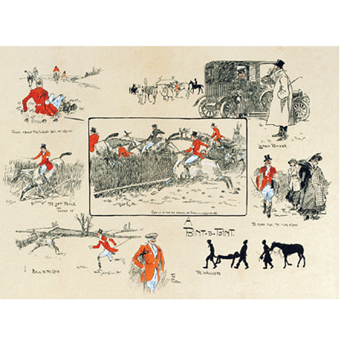 A Point To Point Gouttlette Print