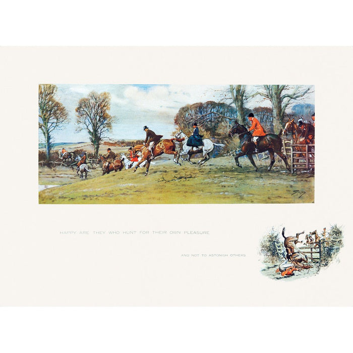 Happy Are They Who Hunt (Gouttlette) Print