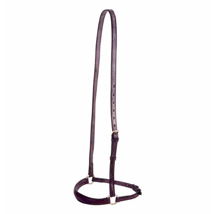 Silver Fox Olympic Leather Drop Nose Band - Brown