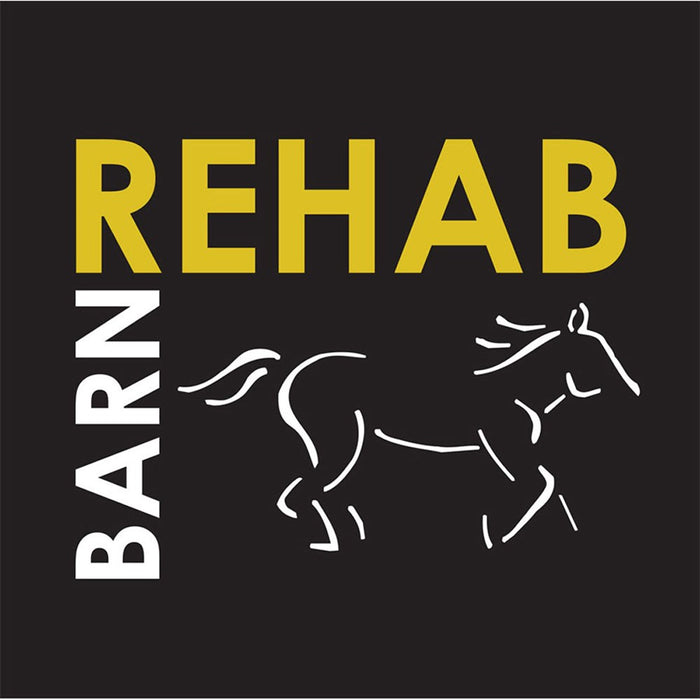 "Barn Rehab" Humorous T-Shirt - Black/XL