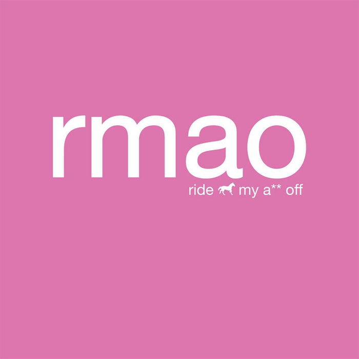 "RMAO" Humorous T-Shirt - Pink